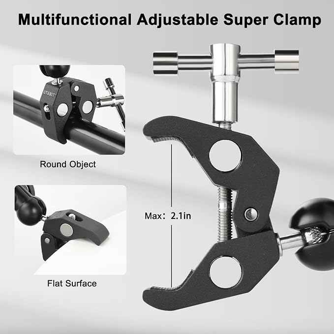 UTEBIT Super Clamp Camera Mount - Image 3