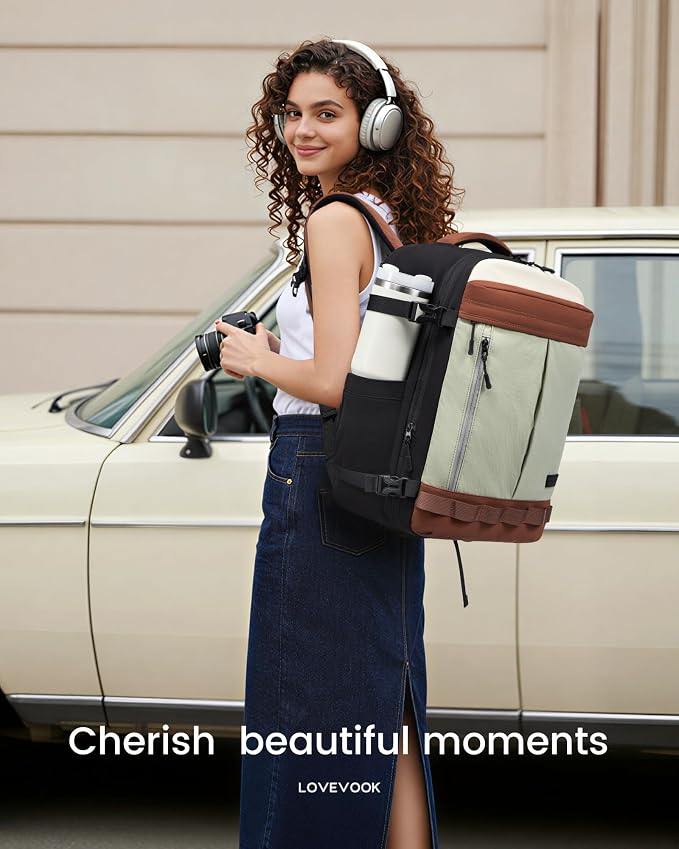 LOVEVOOK Camera Bag Backpack for Photographers, Professional DSLR, SLR & - Image 2