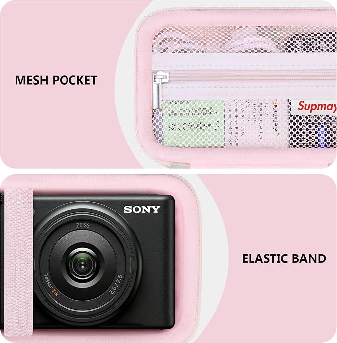 Hard Travel Case for Sony ZV-1F / ZV-1 / ZV-1 II Digital Camera, Storage Holder - Image 4