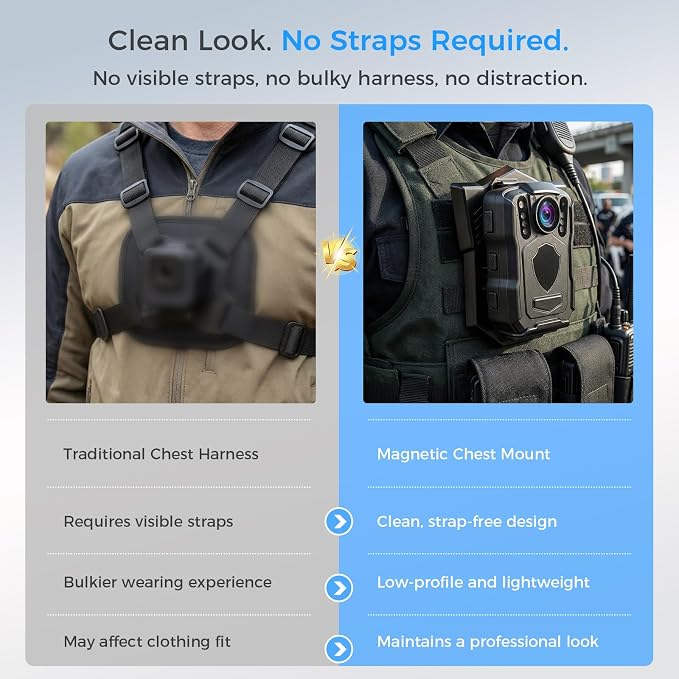 Body Camera Mount, Universal Camera Mounts & Clamps Fit - Image 6