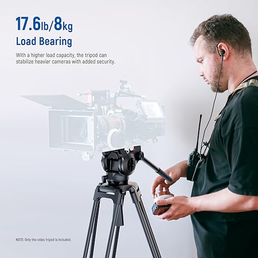 NEEWER Basic 74" Video Tripod - Image 3