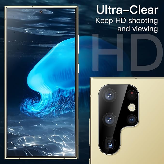 JETech Screen Protector for Samsung Galaxy S24 Ultra 5G 6.8-Inch - Image 6