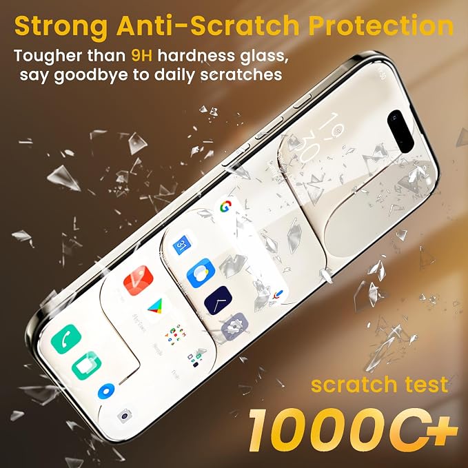 Romkasi 3 Pack Privacy Screen Protector - Image 4