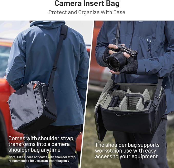 PGYTECH XS Camera Insert Bag, Waterproof Lens Pouch - Image 4