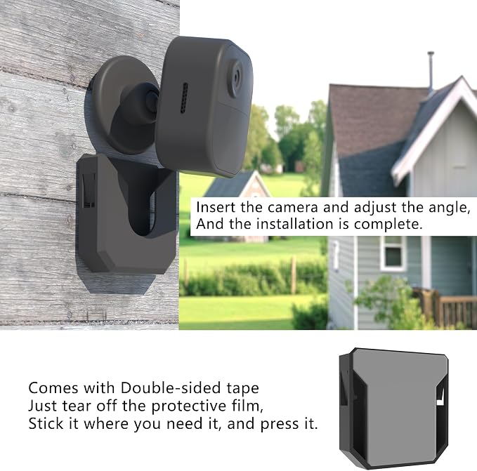 Zwolf Pack of 4 Wall Mount for Blink Camera Outdoor 4 / Blink Mini 2 / Mini - Image 3