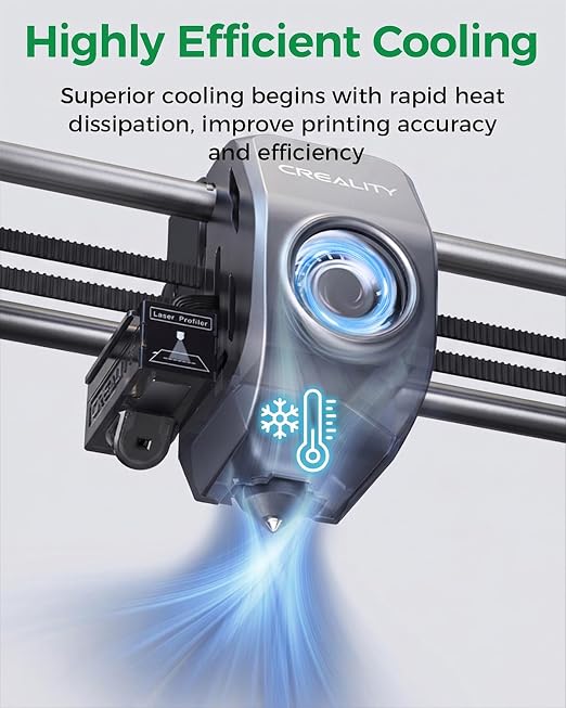 Creality Official K1 Series Fan Combo Pack, 4020 Blower Fan & 3010 Axial Fan - Image 3