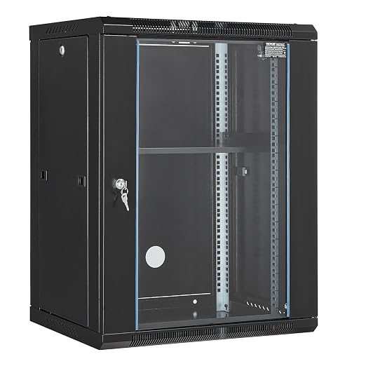 VEVOR 15U Wall Mount Network Server Cabinet, Server Rack Cabinet Enclosure by VEVOR