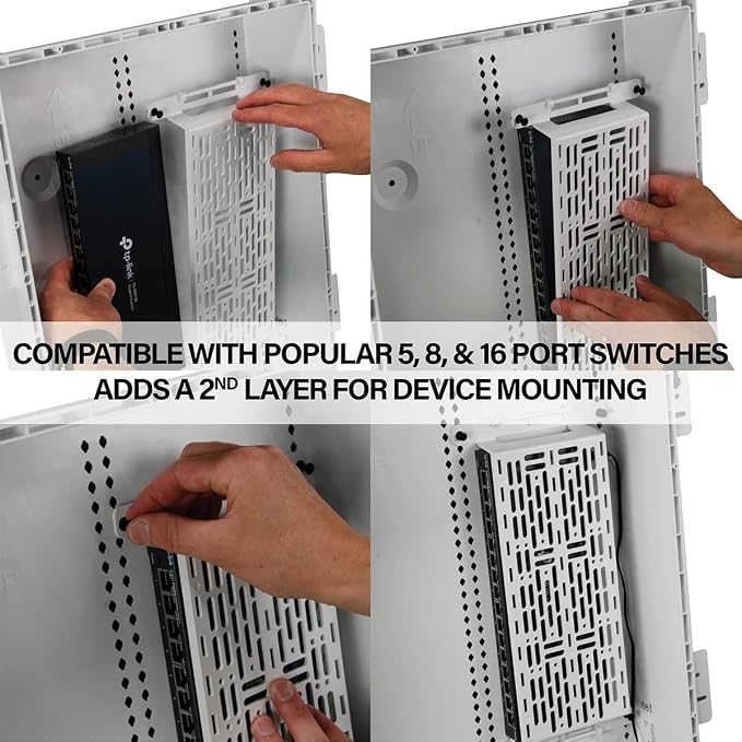 OnQ5-Inch Mounting Plate for On-Q Enclosures – Customizable Accessory for Media - Image 3
