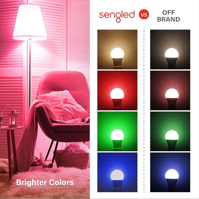 Sengled Smart Light Bulbs, Alexa Light Bulbs RGB Color Changing, Smart Bulb - Image 10