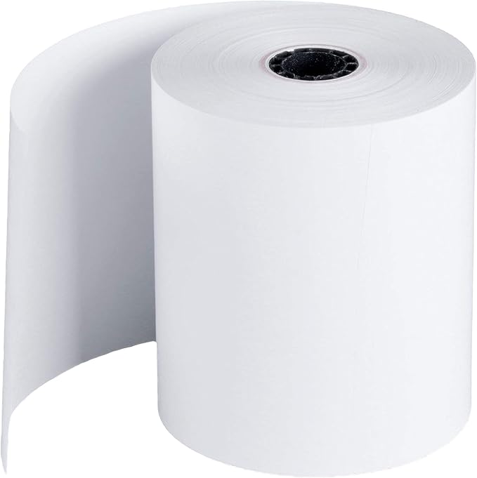 3 1/8 x 230 thermal paper square POS cash register thermal receipt paper rolls - Image 2