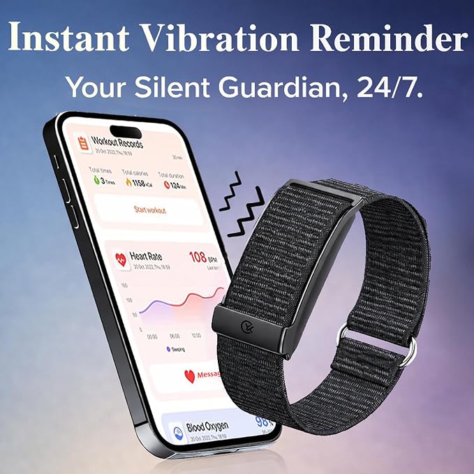 Smart Bracelet, Health and Fitness Tracker, 24/7 Heart Monitor & Sleep Tracker - Image 7