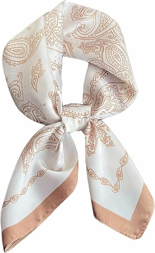 Silky Scarf for Women Lightweight Satin Bandanas Neck Hair Wrap For Sleeping by OnllhNiceScarfForWomen