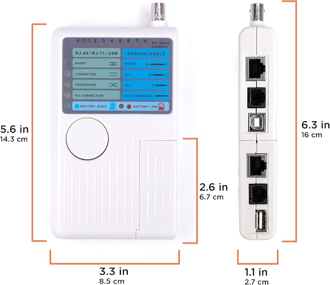 THE CIMPLE CO Universal Network Cable Tester Tool - Image 4