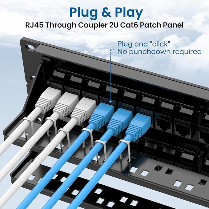 CableGeeker Cat6 Patch Panel 48 Port - Image 4