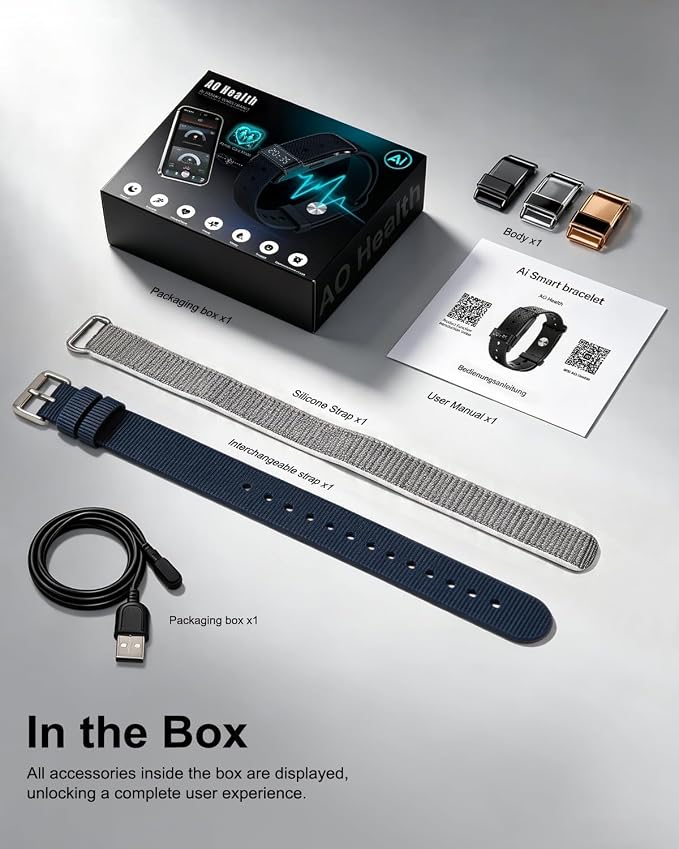 Screenless Activity & Fitness Trackers, Health Tracker - Image 8