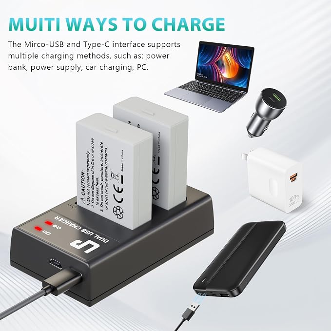 LP LP-E5 Battery and Charger Pack, Rebel T1i, Rebel XSi, Kiss X3, KissF and More - Image 5