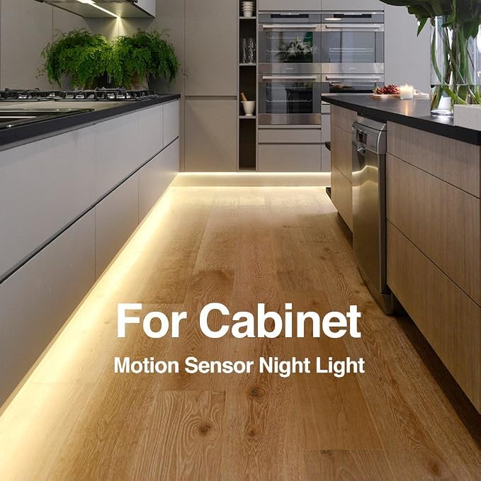 Vansky Motion Activated Bed Light, Flexible LED Strip Motion Sensor Night Light - Image 6