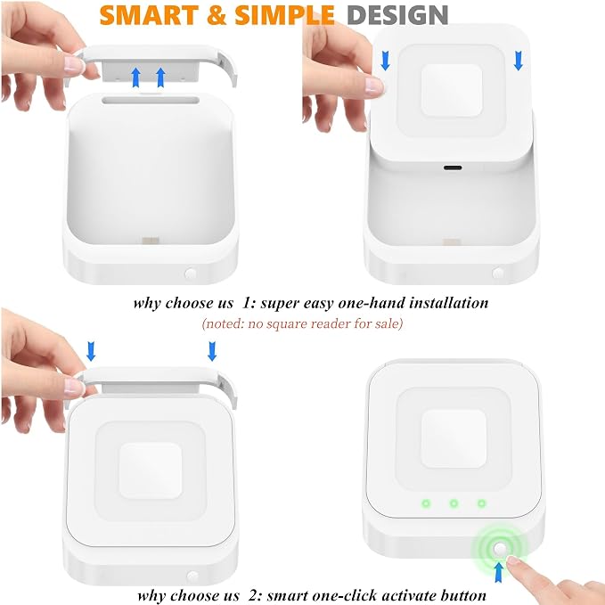 Square Dock for Square Reader 2nd Generation, Holder Stand for Square Card - Image 5