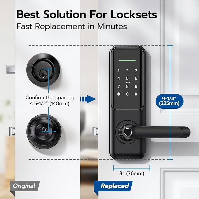 Fingerprint Smart Door Lock - Image 3