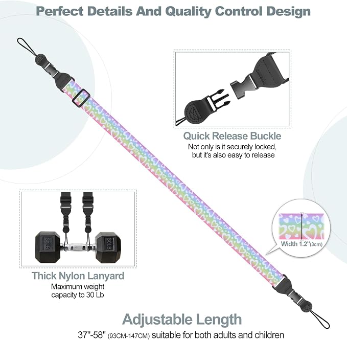 Adjustable Shoulder Strap, Comfortable Camera Strap, Neck Lanyard - Image 6