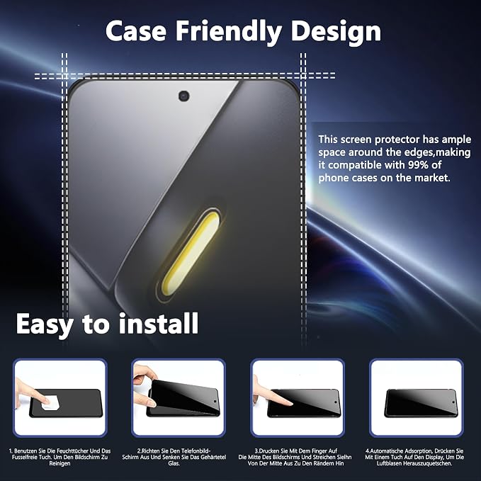2+2 Pack Privacy Screen Protector - Image 5