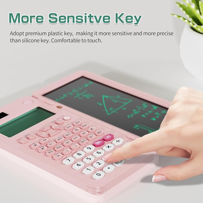 Rechargeable ROATEE 991ES MAX Scientific Calculators, CalcNote Multiview 4-Line - Image 6