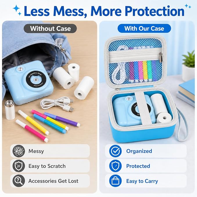 PAIYULE Kids Instant Print Camera Case Compatible - Image 8