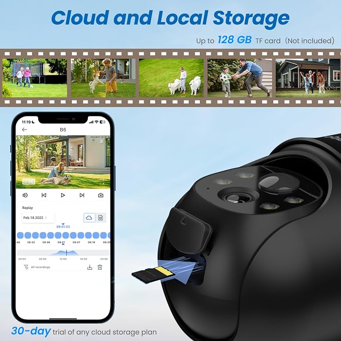 Cinnado 2K Cameras for Home Security-2.4G WiFi Outdoor Camera Wireless - Image 7