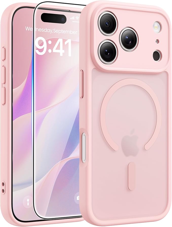 FNTCASE for iPhone 17 Pro Case: Translucent Matte Cases by FNTCASE