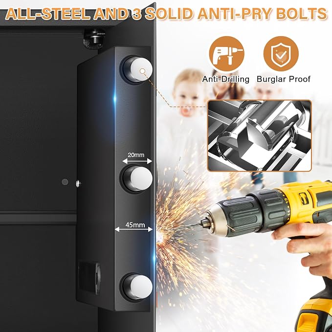 Large Home Safe Box, Anti-theft Safes - Image 3