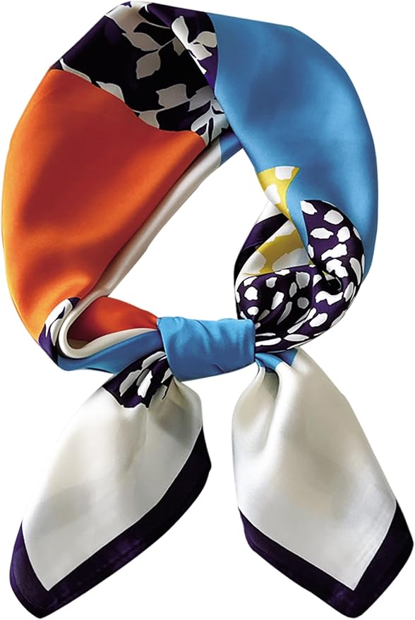 Silky Scarf for Women Lightweight Satin Bandanas Neck Hair Wrap For Sleeping by OnllhNiceScarfForWomen