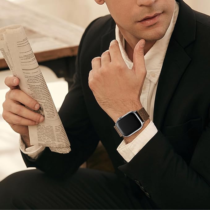 SUNFWR Leather Bands Compatible - Image 6