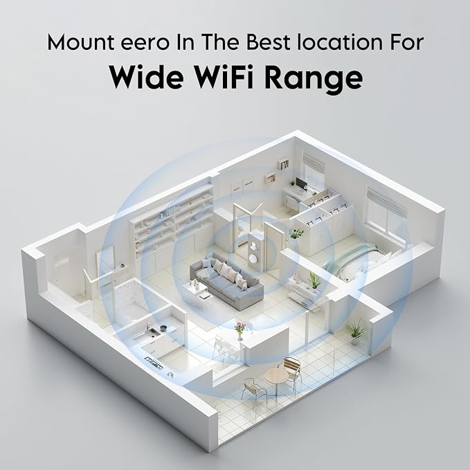 Wall Mount Holder for TP-Link Deco BE23/BE25/BE3600/BE5000 WiFi 7 Mesh Wi-Fi - Image 5