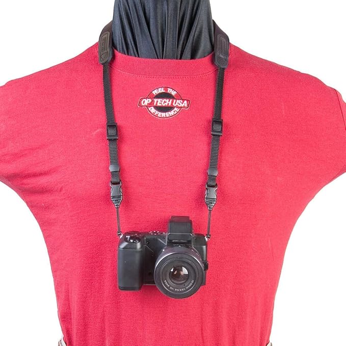 OP/TECH USA Bin/Op Neoprene Quick Release Camera Strap – Adjustable Neck or - Image 5