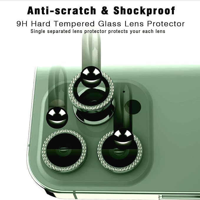 Bling Diamond Individual Camera Lens Protector - Image 5