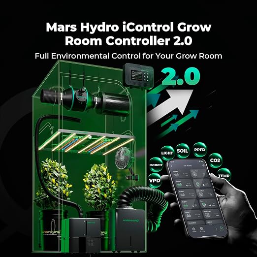MARS HYDRO iControl for Grow Tent, Smart Grow Room Controller, Smart - Image 3