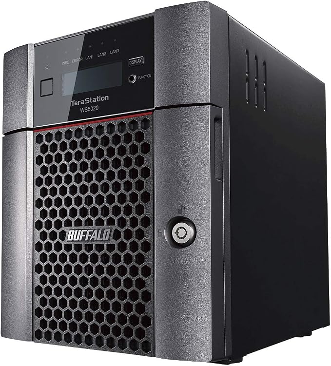 BUFFALO TeraStation WS5420DN 4-Bay Windows Server IoT 2025 Desktop NAS 32TB by BuffaloAmericas