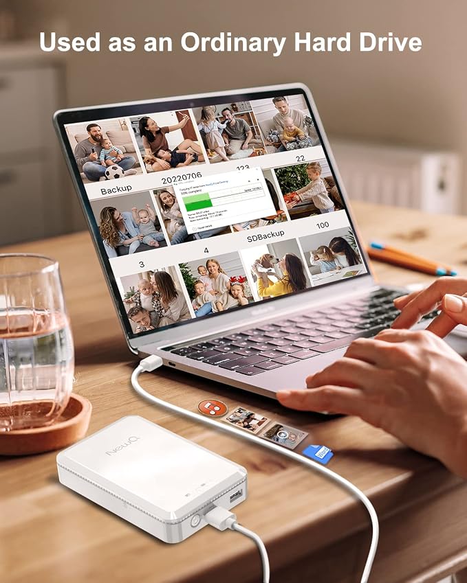 NEWQ Hard Drive for Phone Computer: 2 TB Photo Stick Portable Storage Device - Image 3