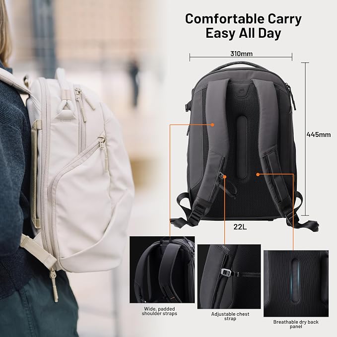PGYTECH OneGo Lite 22L Camera Backpack DSLR/Mirrorless Bag - Image 8