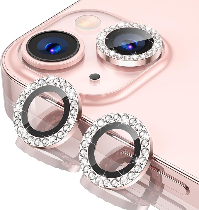 Tensea for iPhone 13 mini/iPhone 13 Camera Lens Protector, 9H Tempered Glass by Tensea