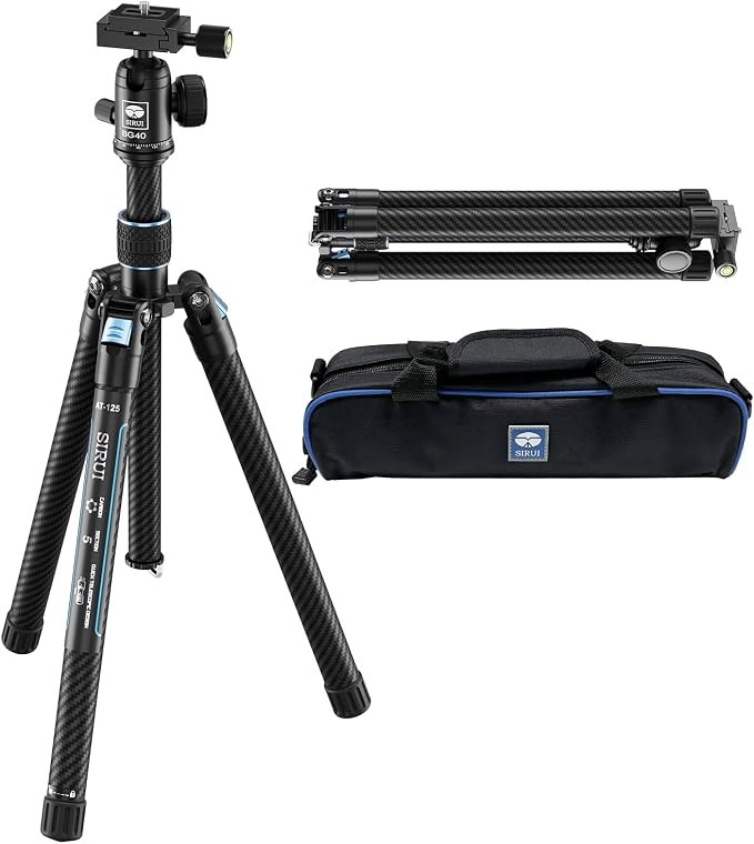 SIRUI 60" Carbon Fiber Tripod for Camera by SIRUI