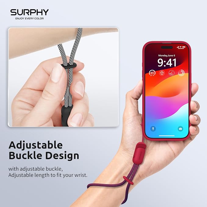 SURPHY 2 Pack Phone Lanyard for Cellphone Case, Phone Wrist Strap for Case - Image 2