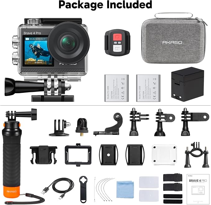 AKASO Brave 4 Pro Action Camera - Image 9