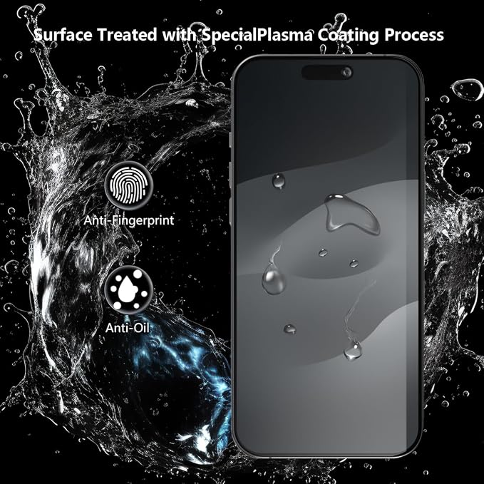 2 Pack for iPhone Air Privacy Screen Protector. Anti Scratch, Self-Healing - Image 7