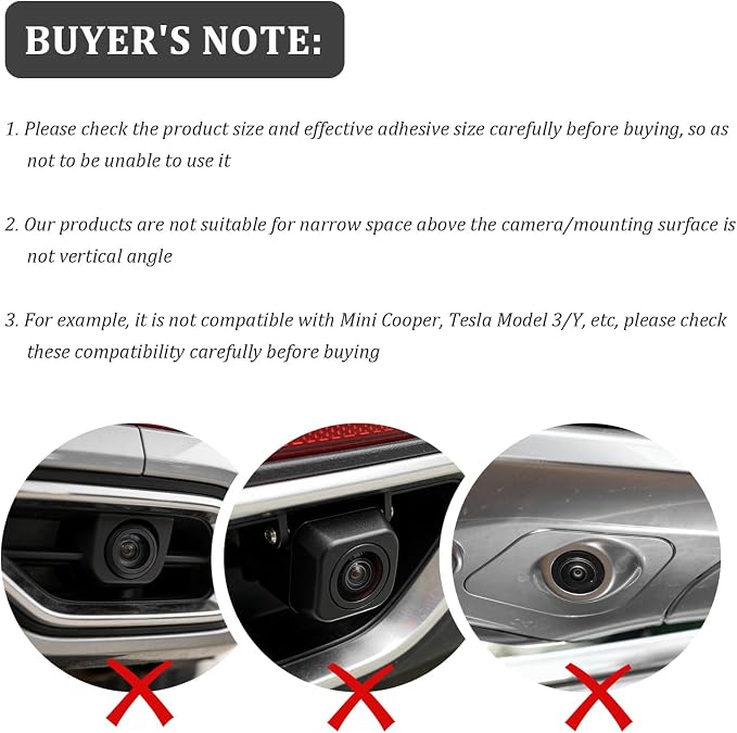 Car Backup Camera Rain Cover, Soft Silicone Car Backup Camera Rain Shield - Image 6