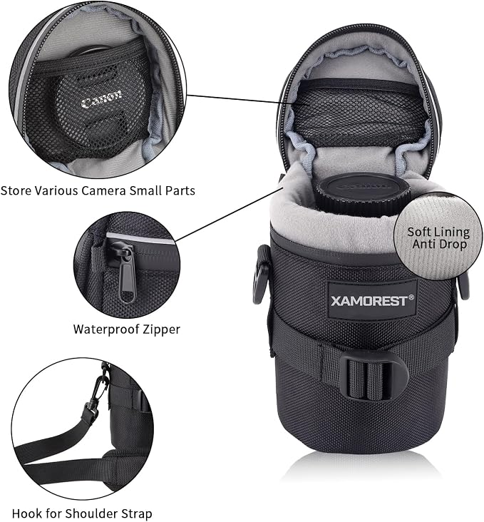 Camera Lens Case Lens Bag Compatible) - Image 4