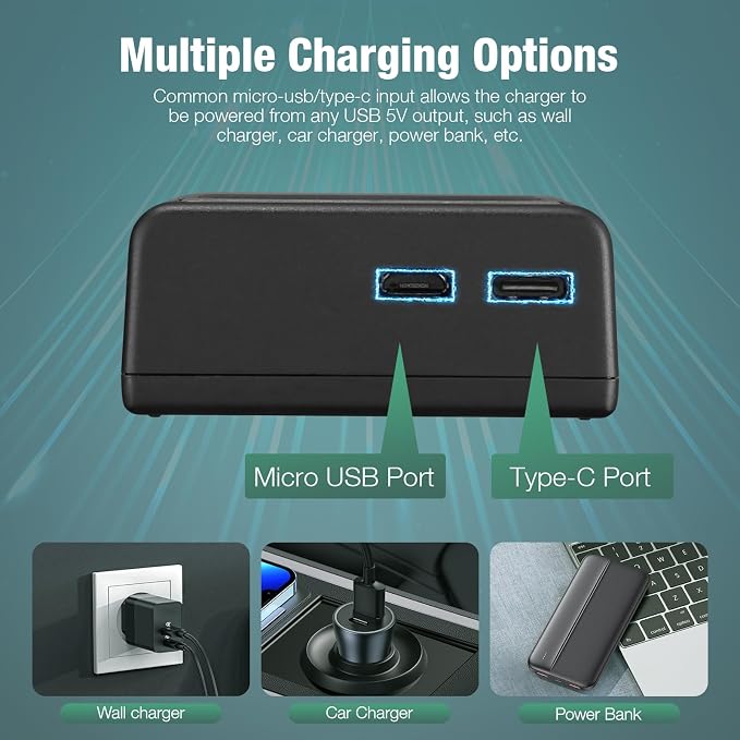 FirstPower 2-Pack LP-E17 Battery and Dual USB Charger - Image 5