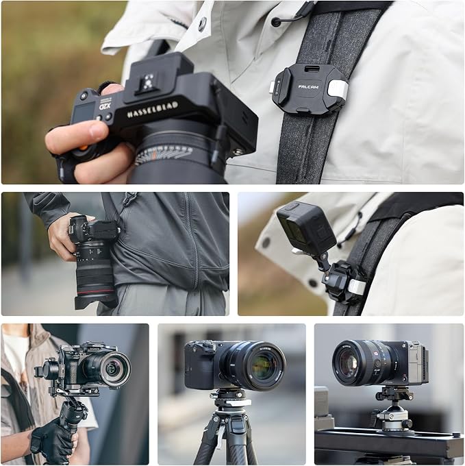 ULANZI F38 Camera Backpack Strap Clip Quick Release Kit - Image 9