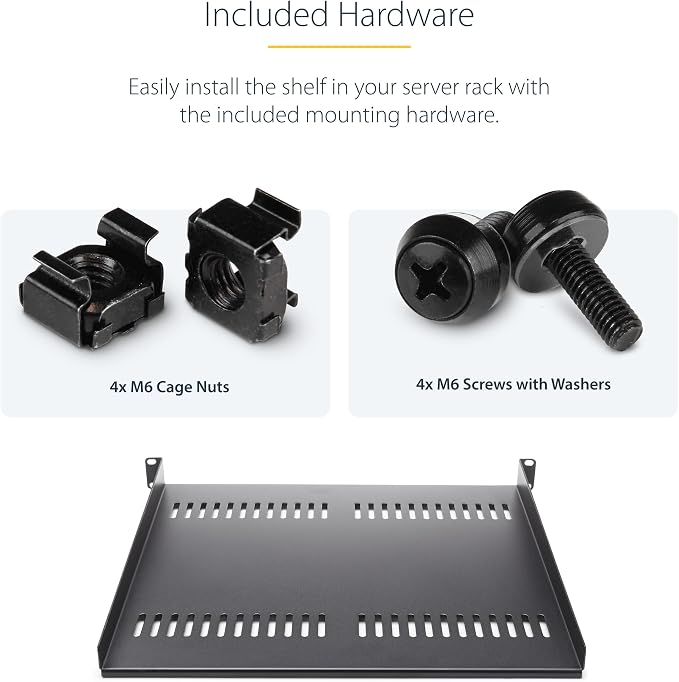 StarTech.com 1U Server Rack Shelf - Image 6