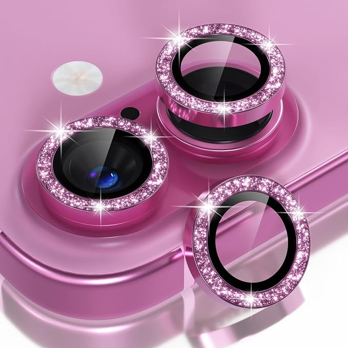 Choiche Compatible for iPhone 16 /iPhone 16 Plus Camera Lens Protector Bling by Choiche